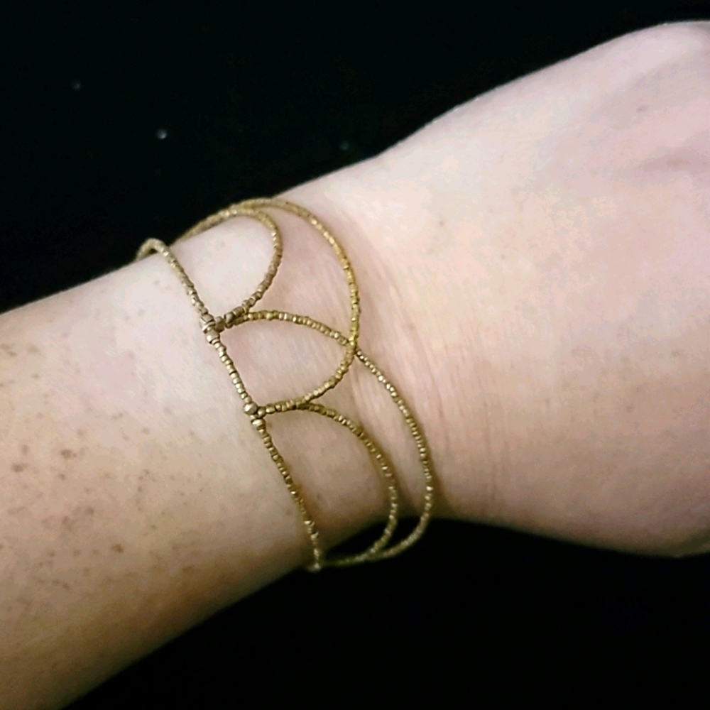 Beaded Artisan made bracelet